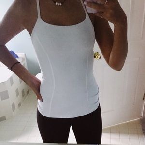 lululemon white tank